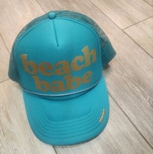 Neighborhood Laguna Teal 'Beach Babe' Trucker Hat